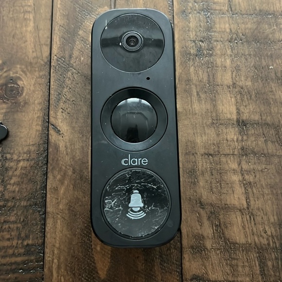 Clare Video Doorbell v3 CVP-B3DB50-ODIW Black - Picture 1 of 4